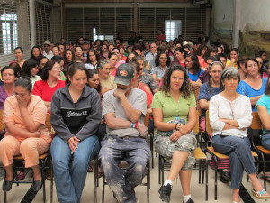 Reunion Cecytej Capilla de Guadalupe, impidieron realizar nuestra labor.