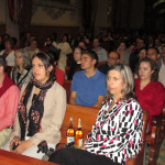 asistentes al concierto del coro de la UNIVA Capilla de Guadalupe Jal.