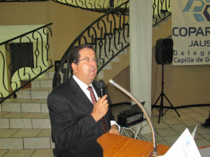 presidente COPARMEX Capilla de Guadalupe. Lic. Ricardo Casillas.