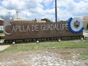 Ingreso a Capilla de Guadalupe