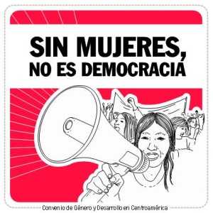 Sin mujeres no hay democracia