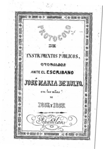 Bisabuelo Juan Rulfo Escribano de Tepatitlán 1